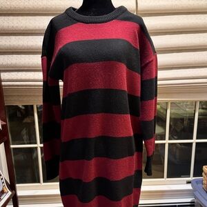 Michael Kors Striped Sweater Dress
